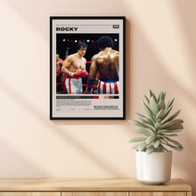 Rocky Poster, John G. Avildsen, Minimalist Movie Poster,Room Decor