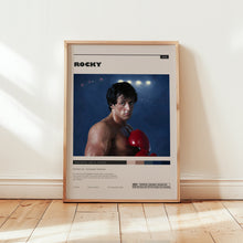 Rocky Poster, Sylvester Stallone Wall Art, Minimalist Wall Decor, Digital Download, High Quality Print, Gift for Movie Lovers 1734994428