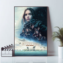 Rogue One A Star Wars Story, Movie Poster, Wall Art Prints, Art Poster, Canvas Material Gift, Keepsake, Home Decor, Live Room Wall Art 1597954431