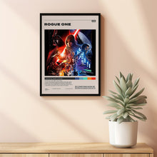 Rogue One Star Wars Poster, Gareth Edwards, Minimalist Movie Poster 1