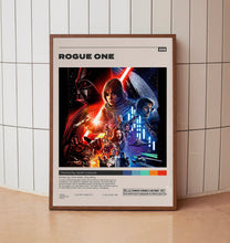 Rogue One Star Wars Poster, Gareth Edwards, Minimalist Movie Poster 1