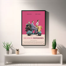 Roman Holiday Movie Poster, Home Decor, Canvas Material Gift, High Quality Reproduction, Keepsake 1614847760