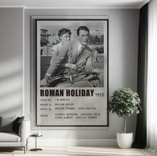 Roman Holiday (1953) Movie Poster Canvas Poster Minimalist Poster Art Print Gifts for Lover Mural Painting Home Decoration 1762186377