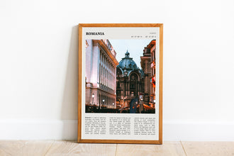 Romania Bucharest Art  Romania Europe Poster Bucharest Black White Poster  Poster Art Gift 1690261834
