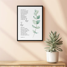 Romans 5:3-5 'Perseverance Hope' Bible Verse Wall Art | Uplifting Scripture Poster | Ideal for Christian Decor