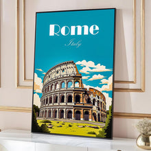 Rome- City Travel Poster Travel record Travel Printed Canvas Landscape Prints Gifts for Lover City poster Cityscape 1750117080