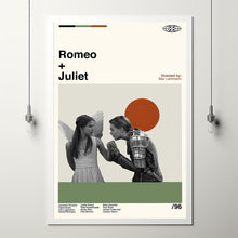 Romeo and Juliet Movie, Romeo and Juliet Poster, Romeo and Juliet Print Art, Retro Movie Poster, Vintage, Modern Vintage, Movie Poster