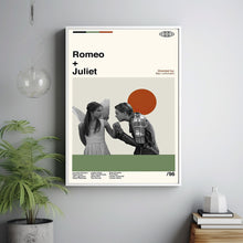 Romeo and Juliet Movie, Romeo and Juliet Poster, Romeo and Juliet Print Art, Retro Movie Poster, Vintage, Modern Vintage, Movie Poster