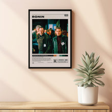 Ronin Poster, John Frankenheimer, Minimalist Movie Poster,Room Decor