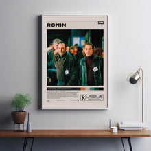 Ronin Poster, John Frankenheimer, Minimalist Movie Poster,Room Decor