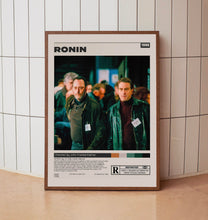 Ronin Poster, John Frankenheimer, Minimalist Movie Poster,Room Decor