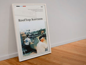 Rooftop Koreans Poster Wall Art 1992 Los Angeles Roof Koreans riots Rodney King   Poster Art Gift 1564810501