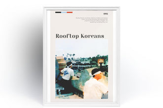 Rooftop Koreans Poster Wall Art 1992 Los Angeles Roof Koreans riots Rodney King   Poster Art Gift 1564810501