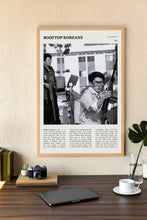 Rooftop Koreans Print Wall Art Roof 1992 Los Angeles riots Poster Korean American Black White  Poster Art Gift 1683166345 9165