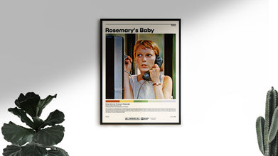 Rosemary's Baby Poster  Roman Polanski, Minimalist Movie Poster, Vintage Retro Art Print, Custom Poster, Wall Art Print 1025252227