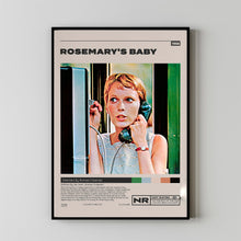 Rosemary's Baby, Roman Polanski, Minimalist Movie Poster, Vintage Retro Art Print,Film Poster