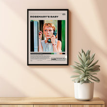 Rosemary's Baby, Roman Polanski, Minimalist Movie Poster, Vintage Retro Art Print,Film Poster