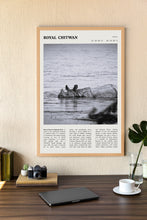 Royal Chitwan National Park Wall Art  Poster Royal Chitwan National Park Black White Poster Art Gift 1685625356