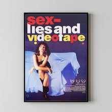 SEX, LIES, AND VIDEOTAPE Movie Poster, Canvas Wall Art, Room Decor, Movie Art