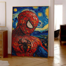 SPIDERMAN POSTER  Spider-Man Print  Marvel Poster  Modern Poster  Van Gogh  High Quality  1713409788