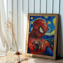 SPIDERMAN POSTER  Spider-Man Print  Marvel Poster  Modern Poster  Van Gogh  High Quality  1713409788