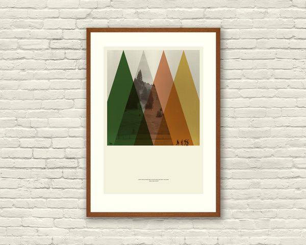 STAND BY ME Inspired Poster, Art Print - Minimalist, Helvetica, Mid-Century Modern, Fall, Coral, Swiss, Poster 729427322