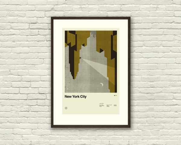 SUPERHERO CITY Inspired Poster, Spider-Man (New York City), Movie Art Print - Art Deco, Modern 154566623