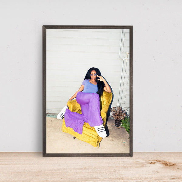 SZA Poster - Room Decor Wall Art - Canvas Fabric Print - Poster Gift 1539958089