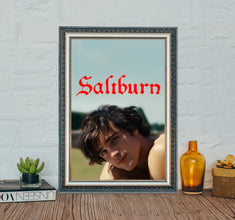 Saltburn Movie Poster 2023 Film, Canvas Poster Print, Room Decor Wall Art, Custom Saltburn 2023 Movie Poster, Holiday Gifts 1655374817