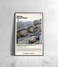 Saving Private Ryan  Steven Spielberg Minimalist Movie Poster, Vintage Retro Art Print, Custom Poster, Wall Art Print, Home Decor 1008195645