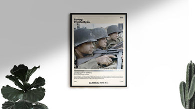 Saving Private Ryan  Steven Spielberg Minimalist Movie Poster, Vintage Retro Art Print, Custom Poster, Wall Art Print, Home Decor 1008195645
