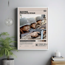 Saving Private Ryan, Steven Spielberg, Minimalist Movie Poster, Vintage Retro Art Print
