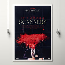 Scanners Movie Poster Print, Canvas Wall Art, Room Decor, Movie Art