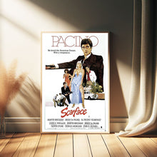 Scarface Movie Poster  Minimalist Movie Poster  Al Pacino, Room Decor, Home Decor, Art Poster for GiftCustom Personalized Poster 1585870990