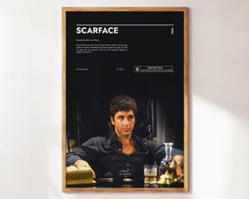 Scarface Poster  Art Print  Movie Posters  Gift for Movie lovers 1305323133