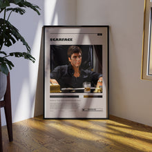 Scarface Poster, Al Pacino Wall Art, Minimalist Wall Decor, Mid Century Modern, Classic Film Print, Gift for Movie Lovers 1755938669