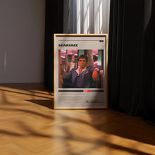 Scarface Poster, Tony Montana Wall Art, Minimalist Wall Decor, Classic Film Print, Gift for Movie Buffs 1741745360