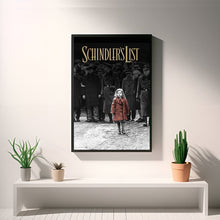 Schindler's List Movie Poster, Canvas material poster, Keepsake, High Quality Print, Home Decor, Art Poster For Gift, Wall Art Print 1643866822