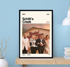 Schitt's Creek TV Series Poster, Dan Levy, Retro Movie Poster, Minimalist Art, Vintage Poster, Modern Art, Wall Decor, Home Decor 1721172578