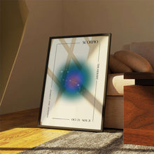 Scorpio Zodiac Poster  Aura Art Print  Astrology Wall Art   Scorpio Zodiac Wall Art  Spiritual Wall Art 1589350023