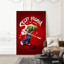 Scott Pilgrim vs. the World Movie Poster - High Quality Canvas Art Print - Room Decoration - Art Poster For Gift 1620595243