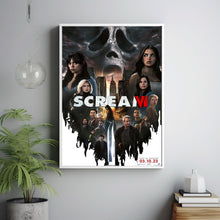 Scream 6 Movie Poster 2023 FilmRoom Decor Wall ArtPoster GiftCanvas prints 2