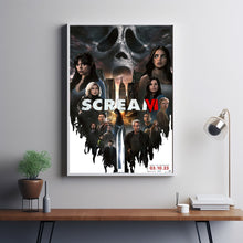 Scream 6 Movie Poster 2023 FilmRoom Decor Wall ArtPoster GiftCanvas prints 2