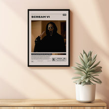 Scream VI Poster, Matt Bettinelli-Olpin, Minimalist Movie Poster, Room Decor