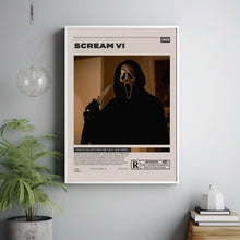 Scream VI Poster, Matt Bettinelli-Olpin, Minimalist Movie Poster, Room Decor