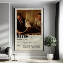 Se7en (1995) Movie Poster Canvas Poster Minimalist Poster Art Print Gifts for Lover Mural Painting Home Decoration 1763266862