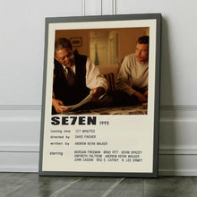 Se7en (1995) Movie Poster Canvas Poster Minimalist Poster Art Print Gifts for Lover Mural Painting Home Decoration 1763266862