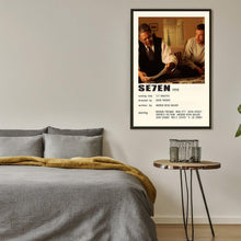 Se7en (1995) Movie Poster Canvas Poster Minimalist Poster Art Print Gifts for Lover Mural Painting Home Decoration 1763266862