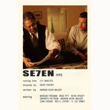 Se7en (1995) Movie Poster Canvas Poster Minimalist Poster Art Print Gifts for Lover Mural Painting Home Decoration 1763266862