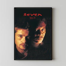 Se7en (1995) Poster Art Print Movie Posters Gift for Movie lovers